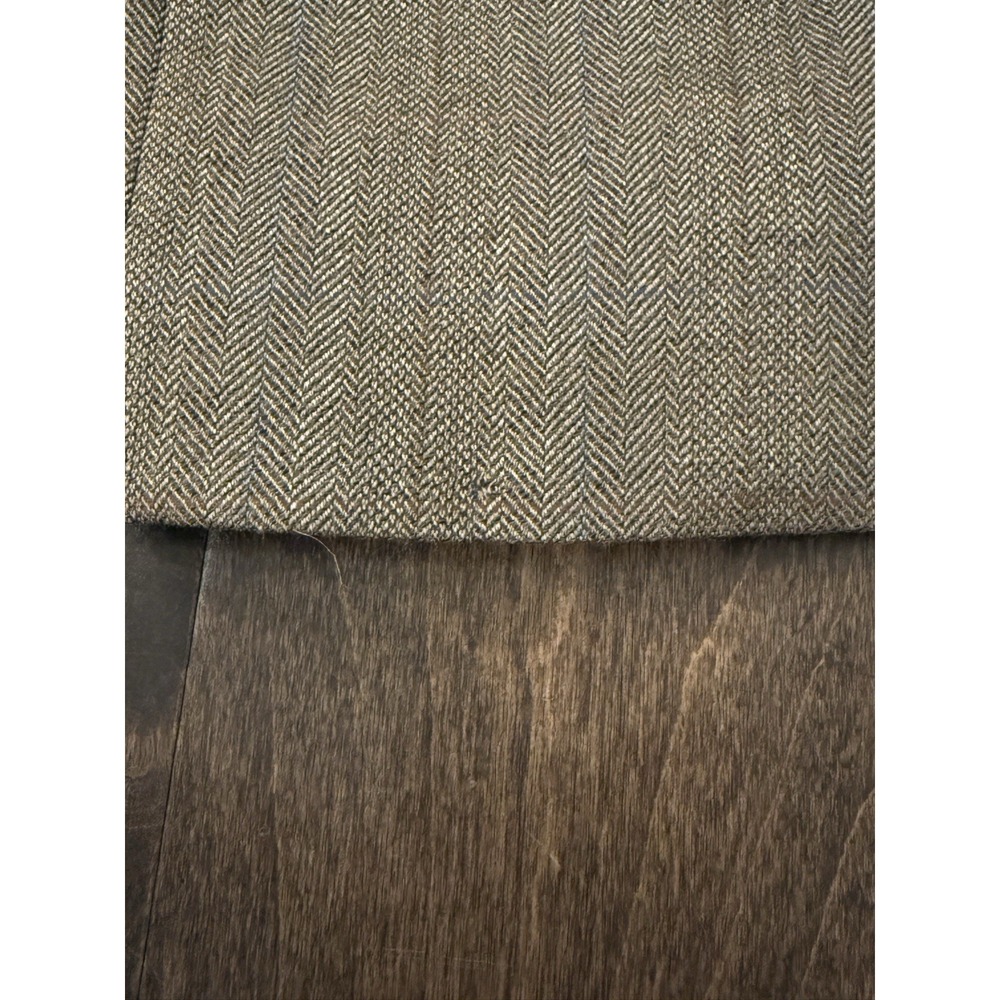 Joseph & Feiss Gold 38R Mens Blazer Jacket  100% Wool Brown 2 Button Single Vent - Picture 6 of 14